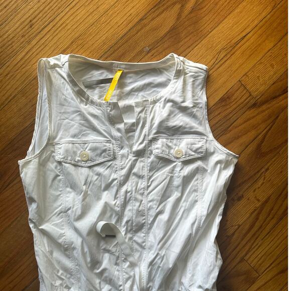 Lole White Sleeveless Tennis Dress — Mini | Size M - Picture 4 of 8